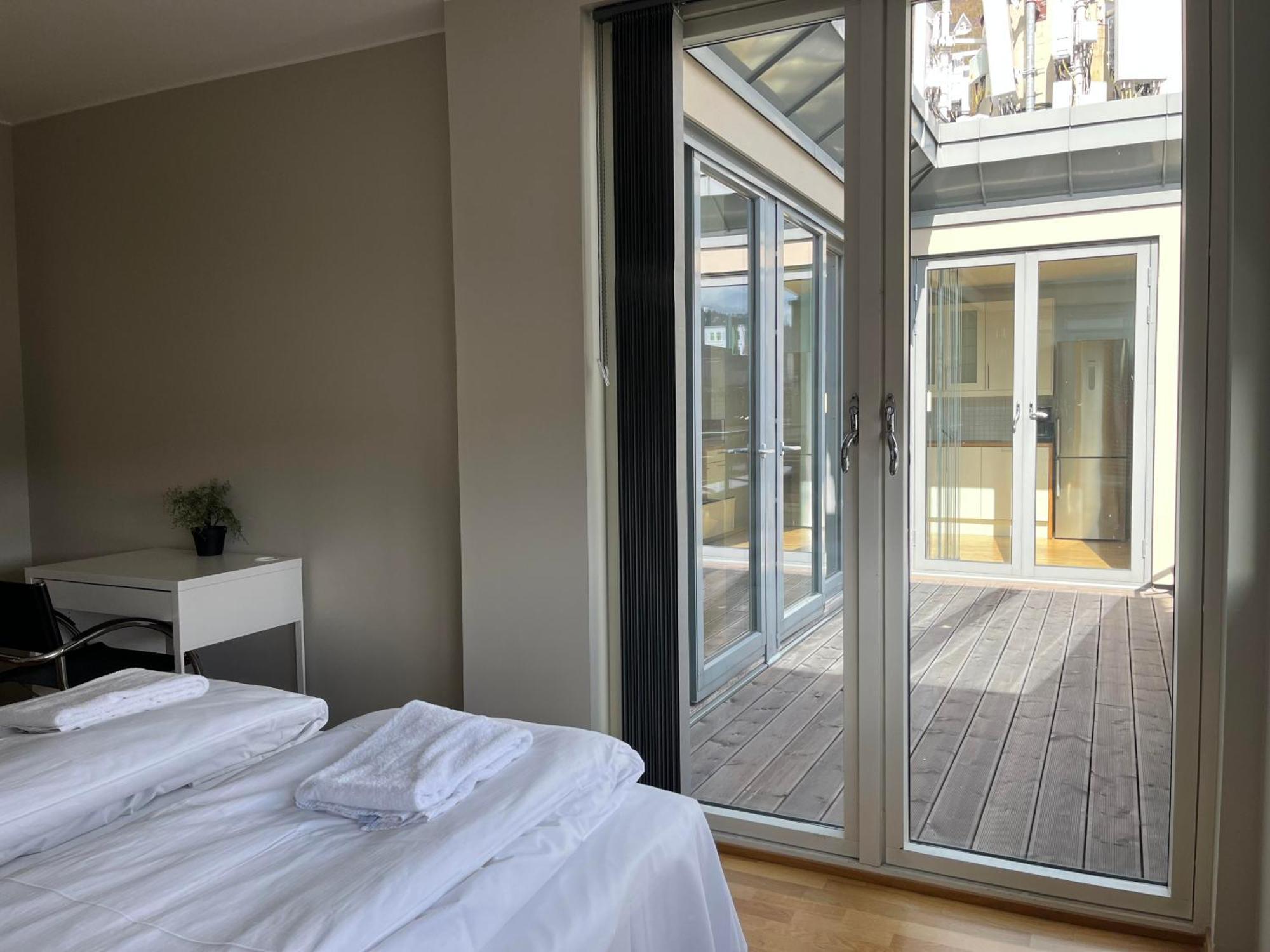 Veversmauet Apartments เบอร์เกน ภายนอก รูปภาพ