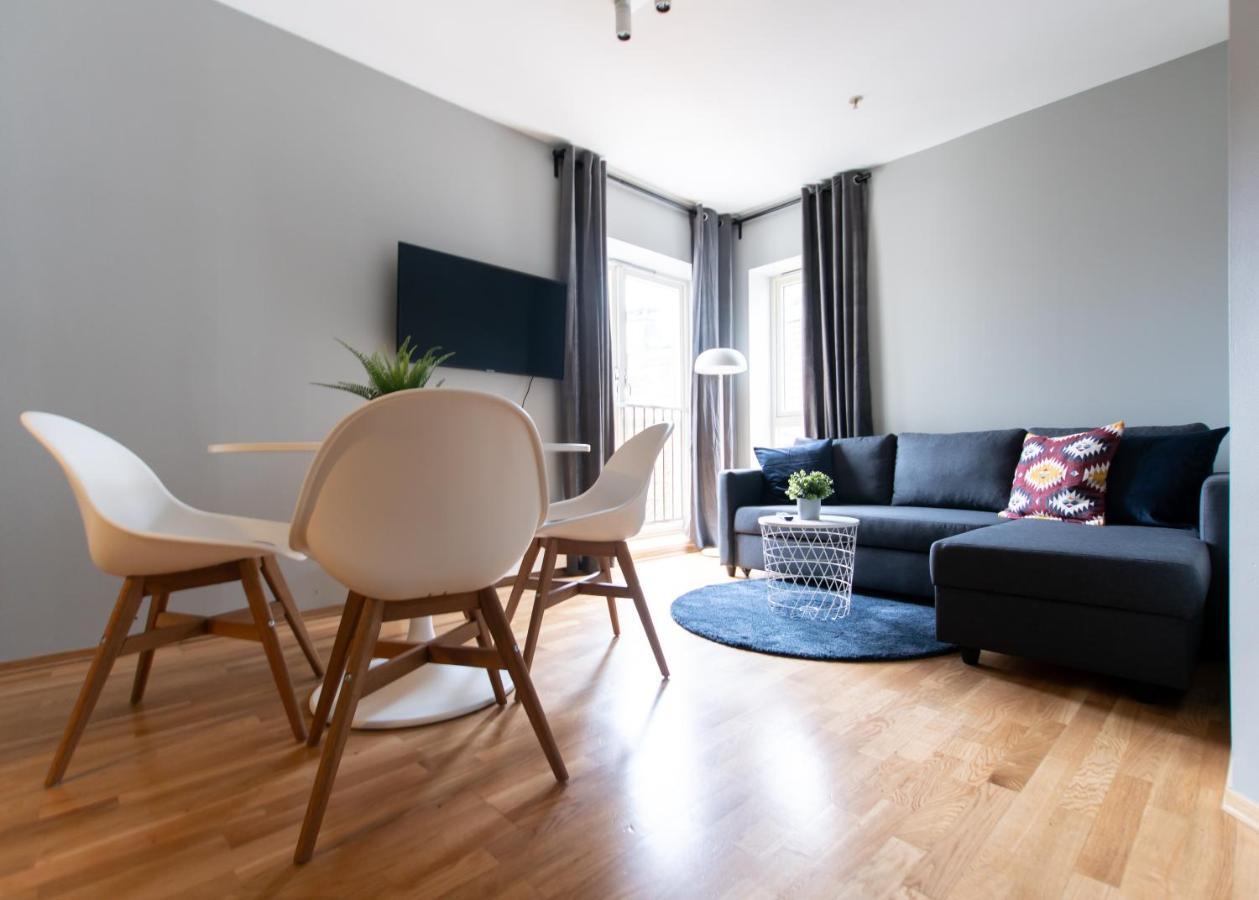 Veversmauet Apartments เบอร์เกน ภายนอก รูปภาพ