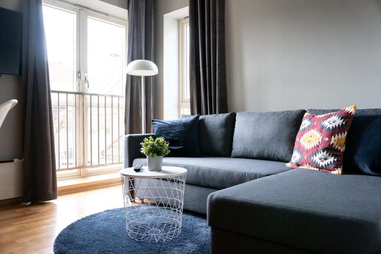 Veversmauet Apartments เบอร์เกน ภายนอก รูปภาพ